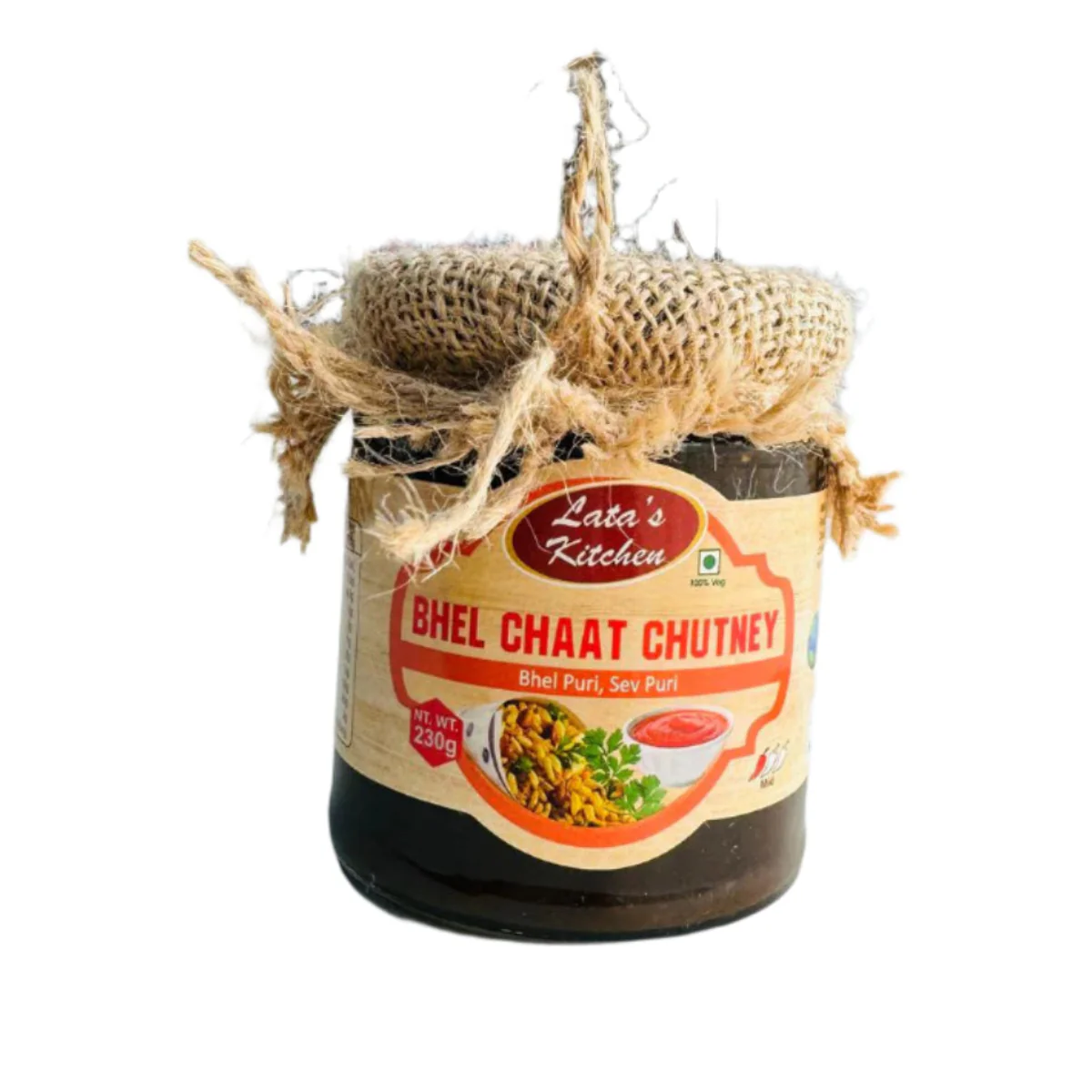 Bhel Chaat Chutney 230g - Lata Kitchen (Clearance)